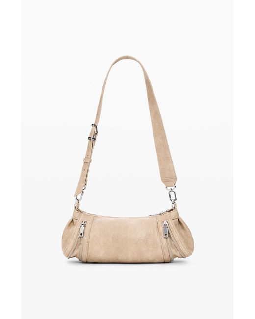 Desigual White Medium Bag With Leather Effect, Polyurethane