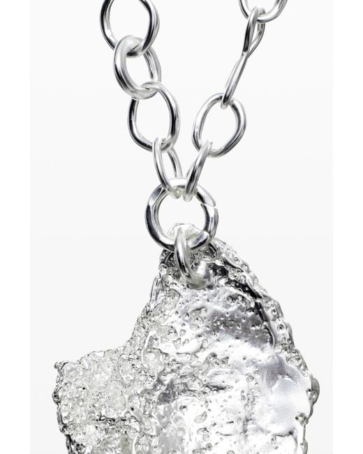 Desigual White Multi-Position Pendant Shell Bath Zalio
