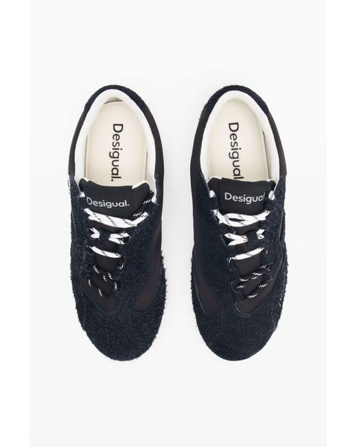 Desigual Blue Basic Sneakers
