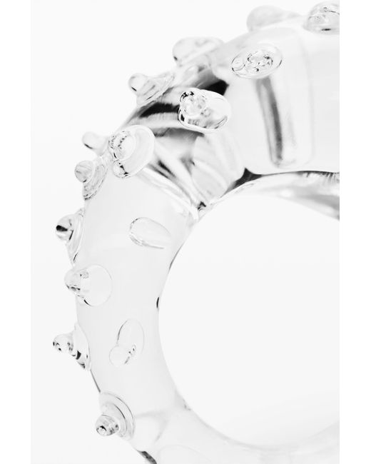 Desigual Black Marine Ring Crystal Zalio, Glass
