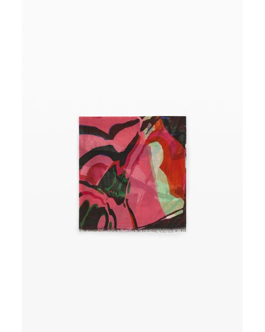 Desigual Multicolor Printed Lacroix Scarf, Polyester