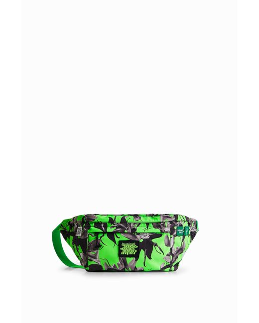 Desigual Green Maxi-Bauchtasche Sónar 2022