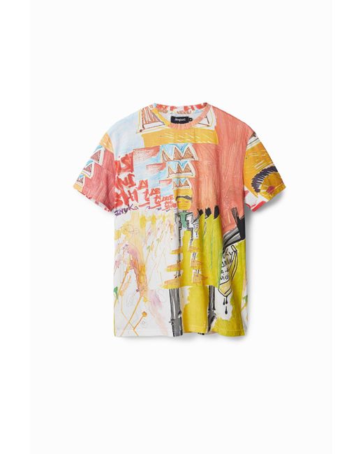Desigual Multicolor Short-sleeve Arty T-shirt for men