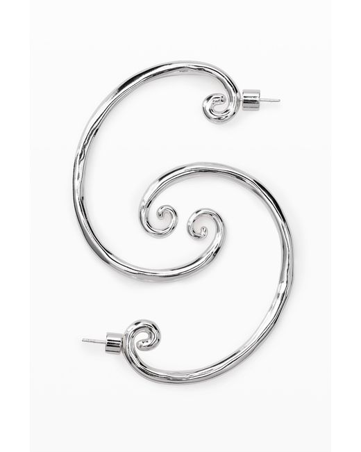 Desigual Black Hoop Zalio Earrings