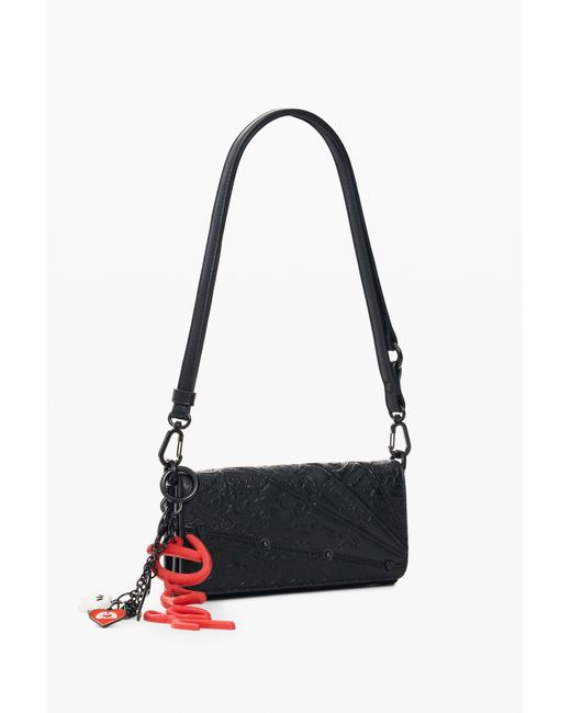 Desigual Black Large Disney Wallet, Polyurethane