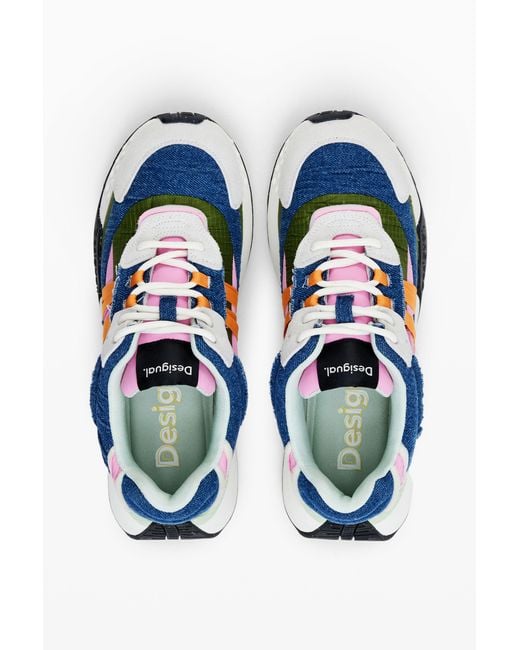 Desigual Blue Jogger Sneaker