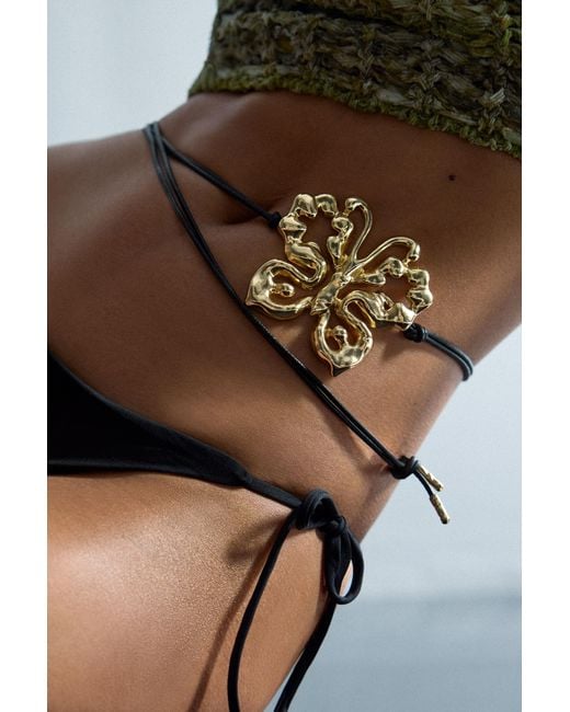 Desigual Black Butterfly Belt Zalio