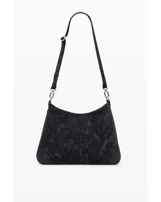 Desigual Black Small 3D Embossed Bag