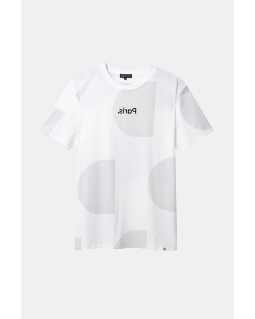 Desigual White Paris Monogram T-shirt