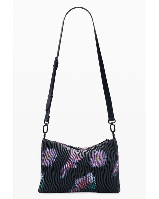 Desigual White Medium Textured Bag, Polyurethane