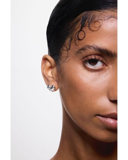 Desigual Black Heart Zalio Earrings