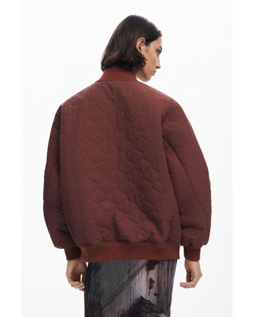 Desigual Brown Jacket Designed By Mr. Christian Lacroix