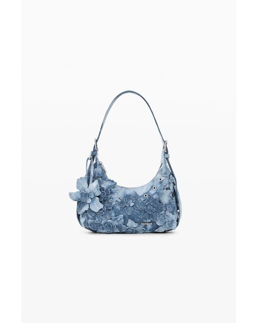Desigual Blue Medium Denim Bag