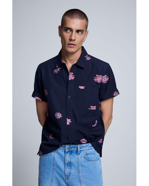 Desigual Blue Long Denim Pants, Cotton for men