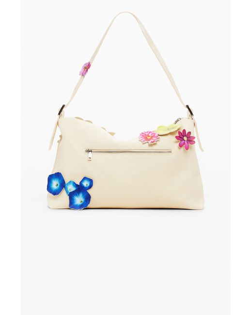 Desigual Multicolor Tyler Mcgillivary 3D Floral Bag, Cotton