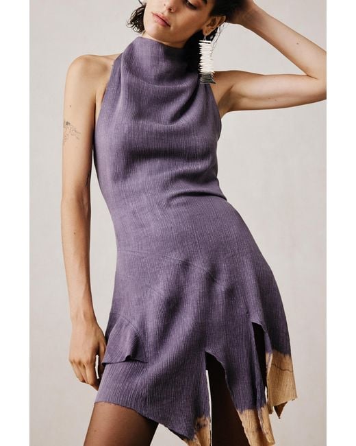 Desigual Pink Studio Halter Dress