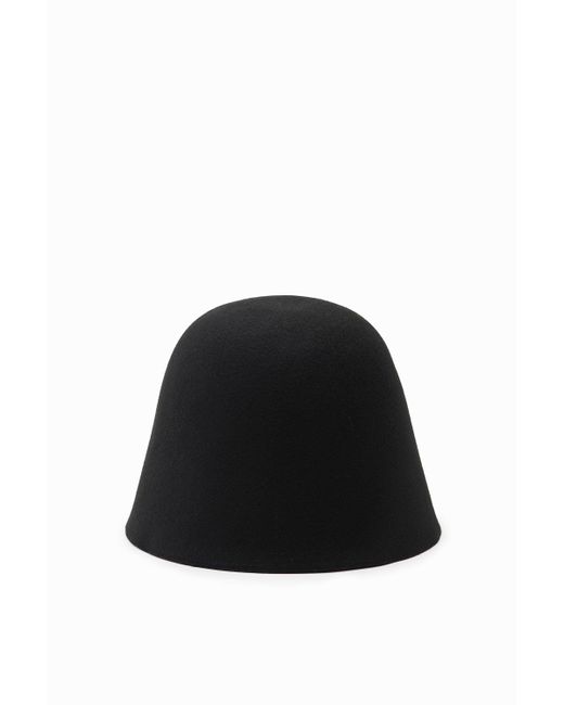 Desigual Black Maitrepierre Felt Hat
