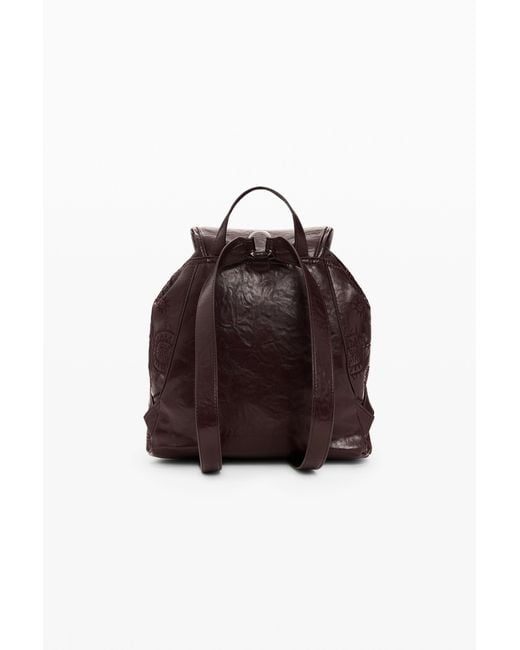 Desigual Red Small Leather-Effect Backpack, Polyurethane