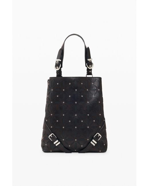 Desigual Black Mini Small Backpack, Polyamide