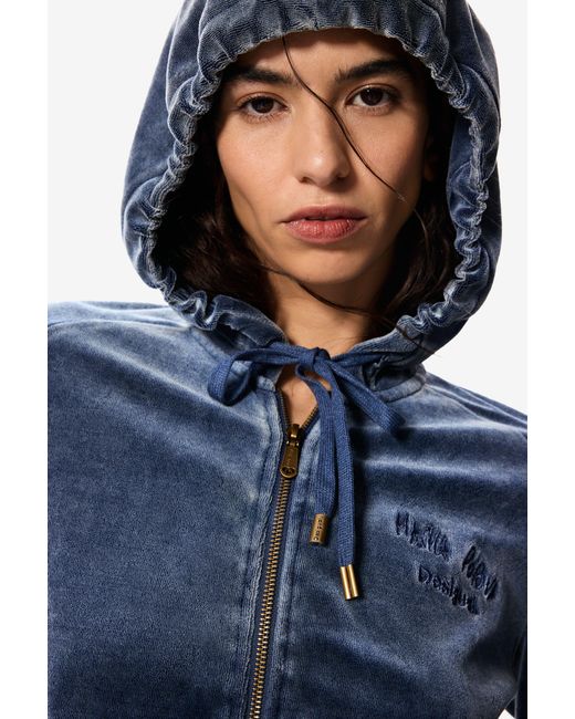 Desigual Blue Sweatshirt Masha Popova
