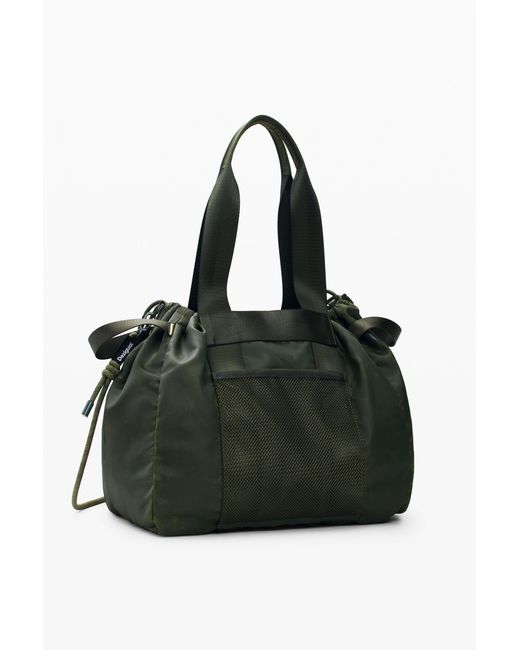 Desigual Black Large Shopper Bag, Polyamide
