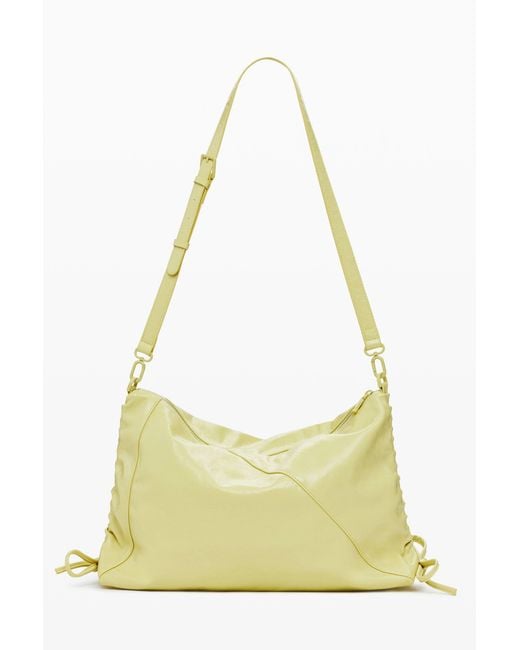 Desigual Metallic Medium Shiny Bow Bag, Polyurethane