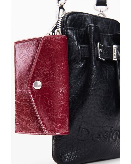 Desigual Blue Large Wallet, Polyurethane