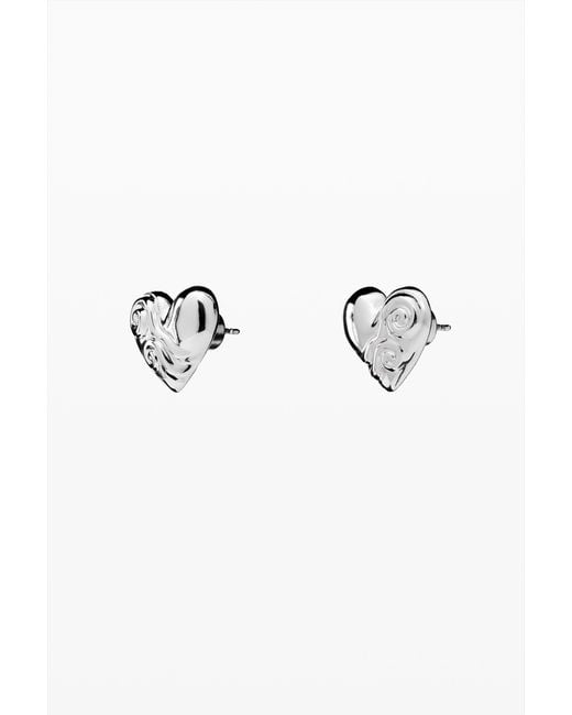 Desigual Black Heart Zalio Earrings