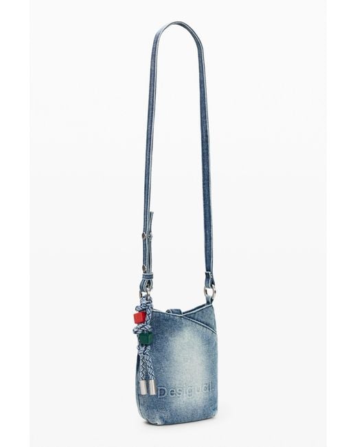 Desigual Blue Mobile Phone Holder Charms