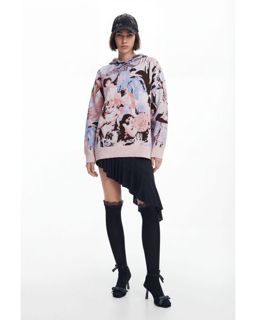 Desigual Multicolor María Escoté Victorian Sweatshirt