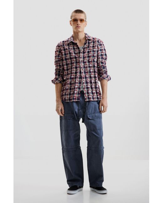 Desigual Checkered Shirt, Cotton for men