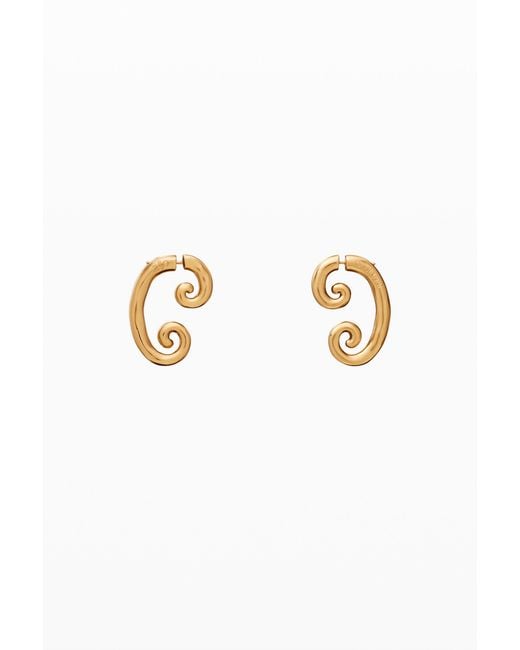 Desigual Multicolor Zalio Spiral Earrings