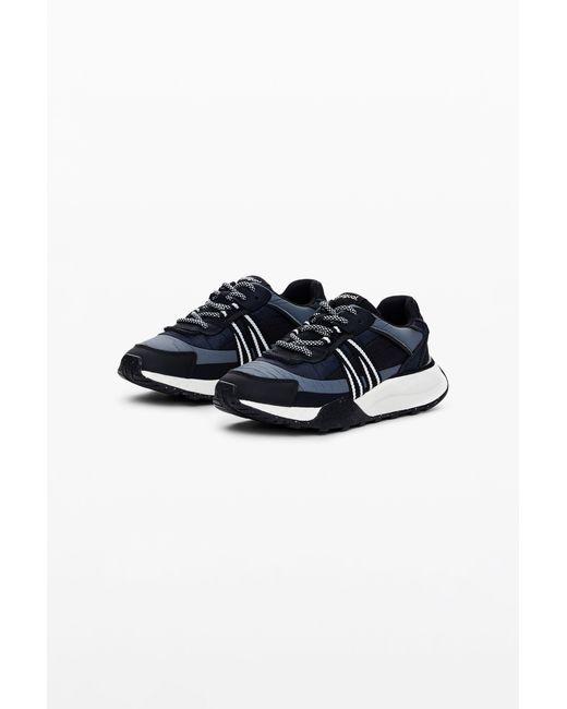 Baskets Runner Patch, Noir Desigual en coloris Blue