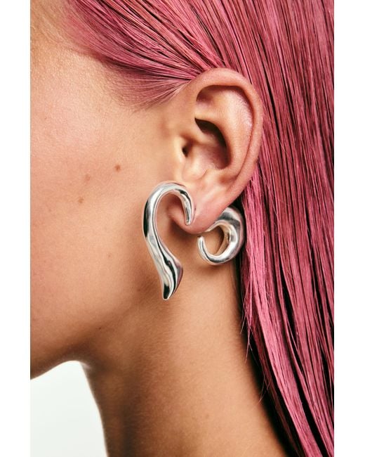 Desigual Red Heart Zalio Earrings