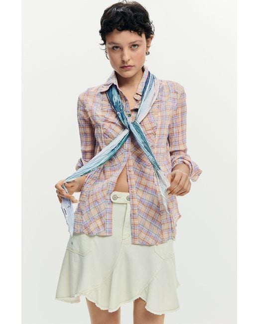 Desigual Blue Diamond Foulard, Polyester