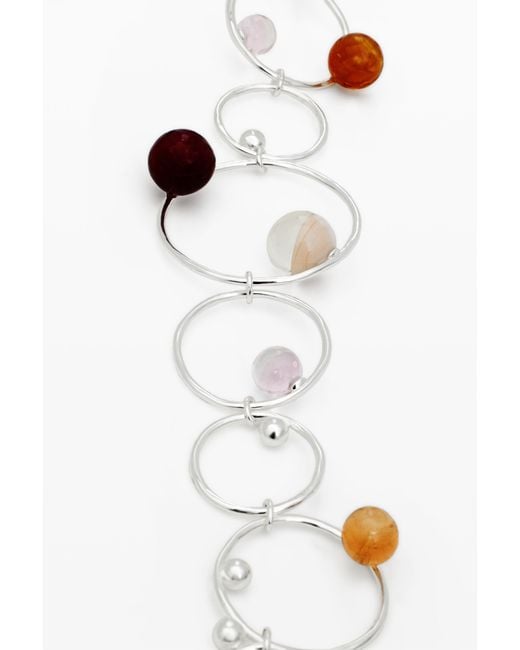Desigual Brown Pendant Zalio Spheres