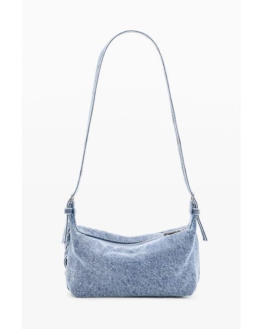 Desigual Blue Small Denim Bag, Cotton