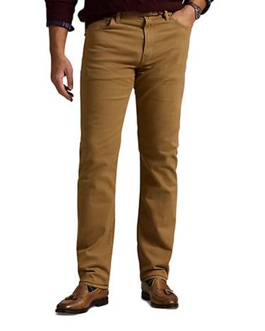 Polo Ralph Lauren Natural Big & Tall Varick 5-Pocket Pants for men
