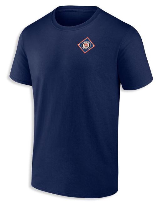 MLB Blue Big & Tall Field Play Graphic Tee for men