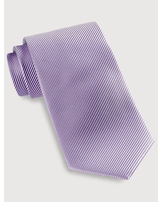 Synergy Purple Big & Tall Textured Solid Tie for men