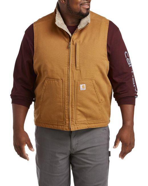 mens tall carhartt vest