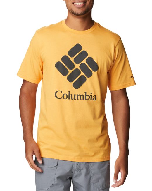 Columbia Cotton Big \u0026 Tall Csc Logo T 