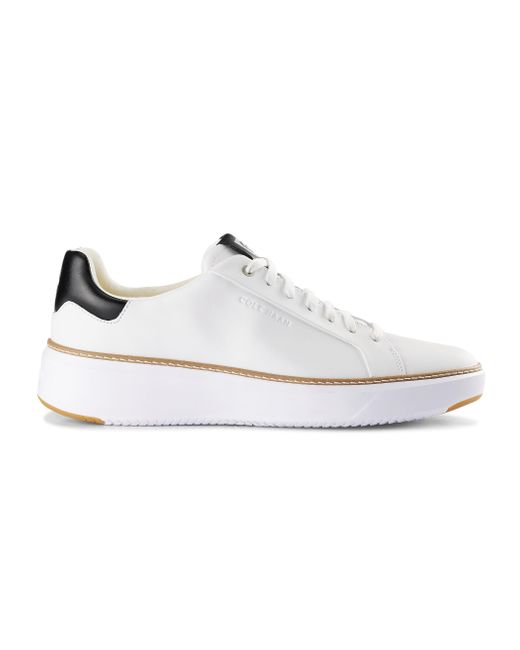 Cole Haan White Big & Tall Grandpro Topspin Sneakers for men