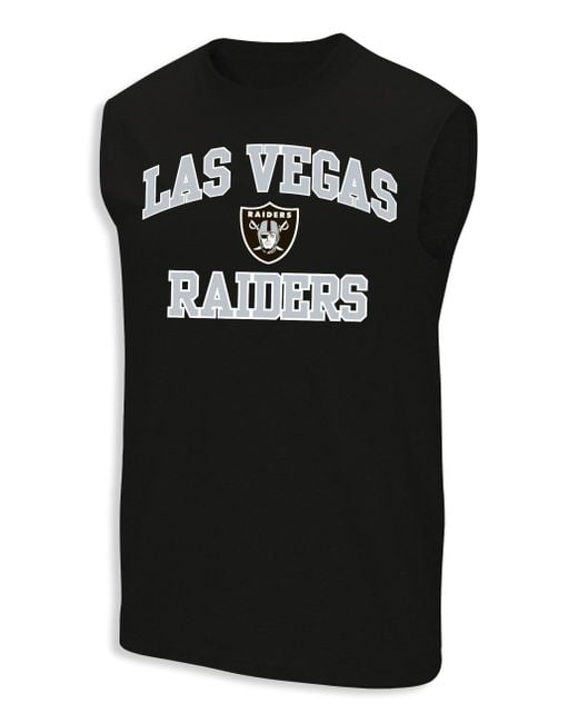 Nfl Black Big & Tall Performance Muscle Tee for men