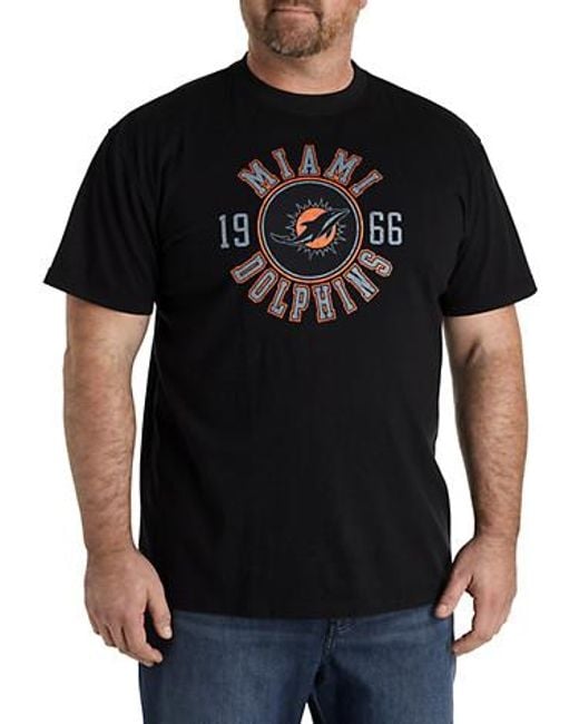 Nfl Black Big & Tall Team Pop T-Shirt for men