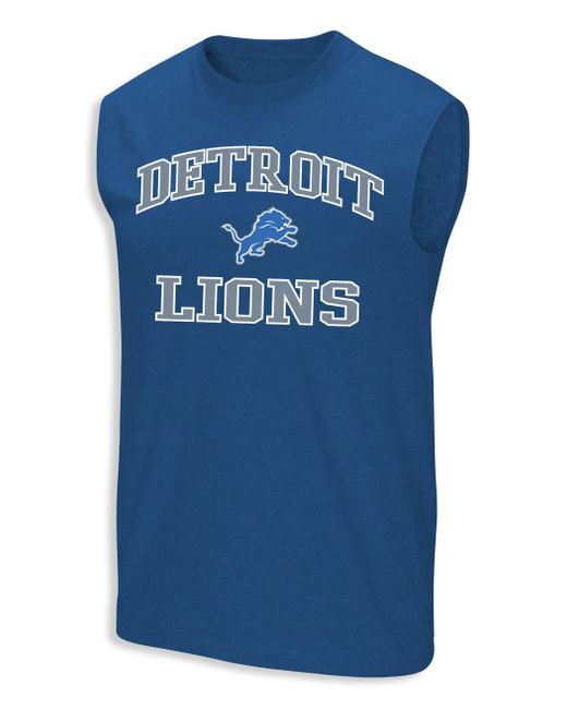 Nfl Blue Big & Tall Performance Muscle Tee for men