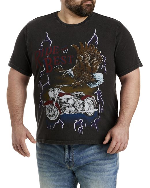 Tall Lightning Moto Graphic T-shirt 