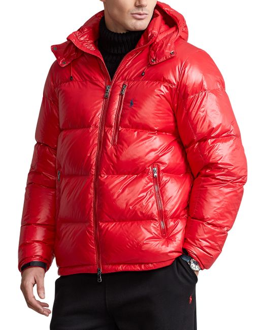 Polo Ralph Lauren Synthetic Big & Tall Water-repellant Down Jacket in ...