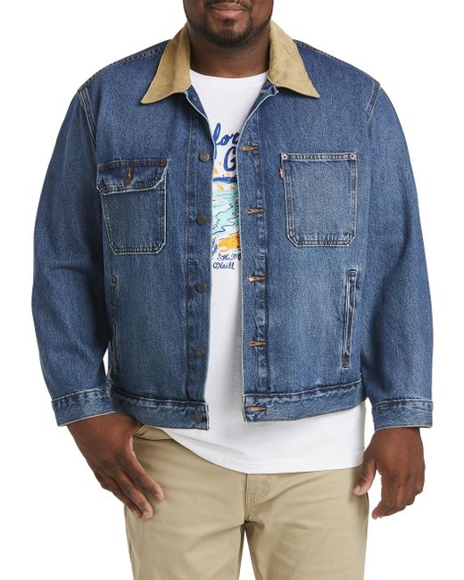 Levi's Big & Tall Stock Trucker Jacket in Blue for Men | Lyst