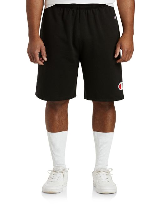 champion men's graphic jersey short